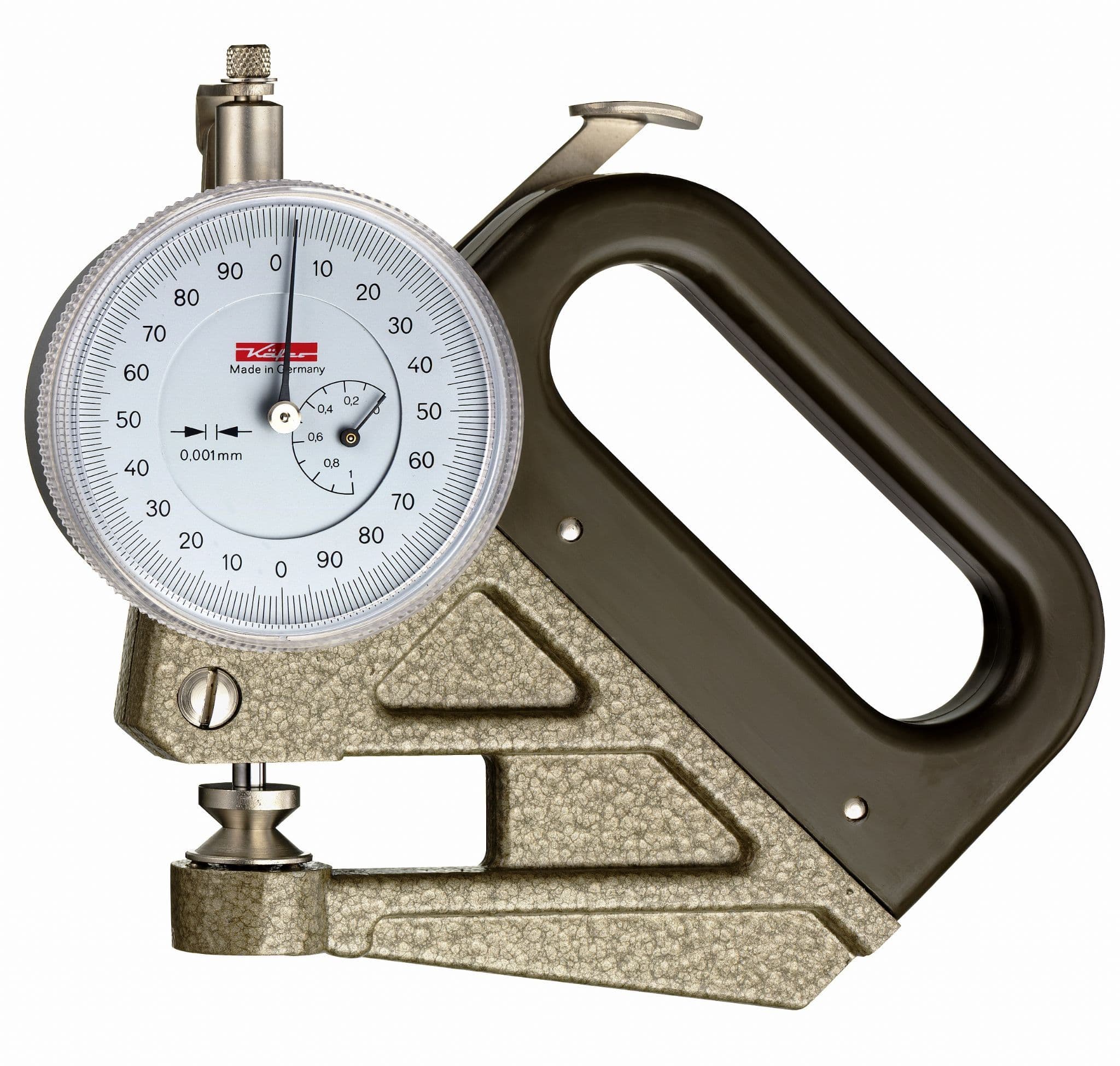 KÄFER Foil Dial Thickness Gauge F 1000/30 Reading 0 001 mm