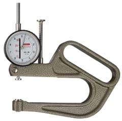 KAFER Dial Thickness Gauge K 100 with push rod - Reading: 0.1 mm
