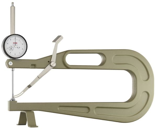 KAFER Dial Thickness Gauge K 300/50 with Lifting Lever - Reading: 0.1 mm