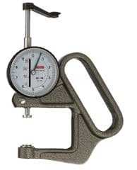 KAFER Dial Thickness Gauge K 50 / 3 - Reading: 0.1 mm - WITH Pressure Lever