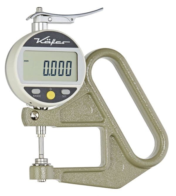 KAFER Digital Thickness Gauge FD 50 with Lifting Device - Reading: 0.001 mm