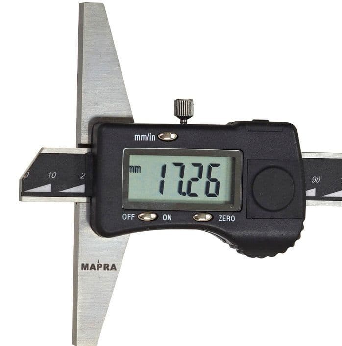 MAPRA Q1 Digital Depth Gauge DG150 DIN862 Standard Range 150 mm
