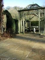 1 m2 Calibrated Raj Green Surrey Riven Sandstone Mixed Sizes 22 mm