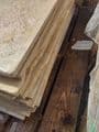 13m2 (25 no. slabs) CLEARANCE / DAMAGED Dijon TUMBLED Limestone 900 x 600 x 15 mm