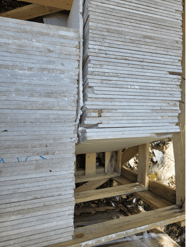 14m2 CLEARANCE / DAMAGED Dijon Honed Limestone 600 mm x 400 mm x 12 mm