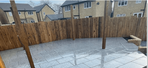 18 m2 Full Crate Silver Grey Flamed Calibrated 900 mm x 600 mm x 20 mm Granite Paving only £ 503.82