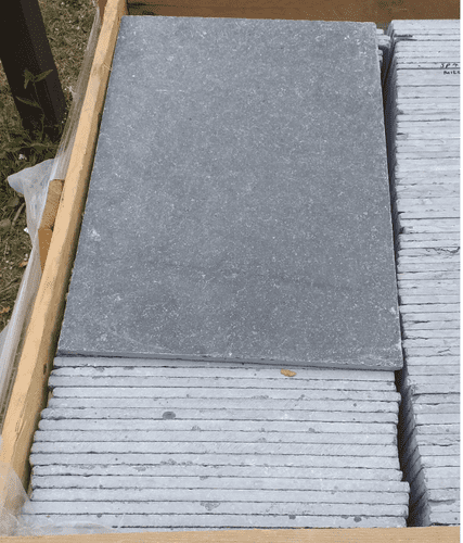 18m2 CLEARANCE / DAMAGED Sinai Pearl Dark Grey Limestone 600 mm x 400 mm x 12 mm