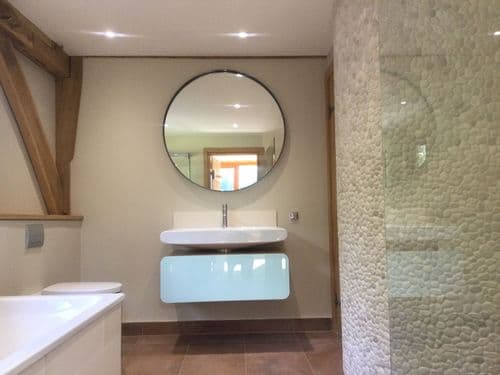 1m2 White River Pebble Natural Stone Wall & Floor Tiles