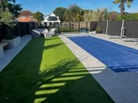21.6 m2 FULL crate Silver Travertine Porcelain Paver 900 x 600 x 20 mm