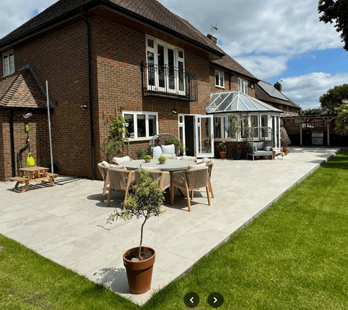 21.6m2 FULL crate Vitoria Grey Brazilian Slate Outdoor Porcelain Paver 900 x 600 x 20 mm