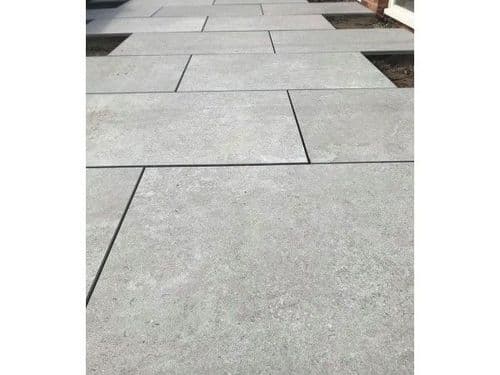 5.4 m2 Clearance/Damaged /End of line Argento Porcelain Paving Slabs 900 x 600 x 20 mm