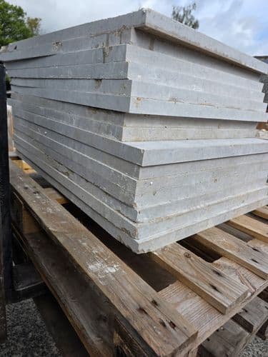 8.1 m2 (15 slabs) Clearance/Damaged Dijon Limestone BRUSHED paving slabs 900 mm x 600 mm x 30 mm