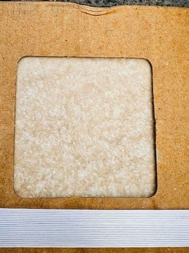 9.18m2  (17 slabs) CLEARANCE  Golden Crema Marfil (Hammer Stone Beige) 900 x 600 x 20 mm