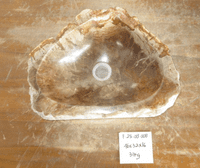 Affluent Petrified Wood Sink approx 46 cm x  32 cm  x 16 cm (Sink F.25.08.008)