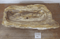 Ancient Petrified Wood wash basin approx  92cm x  45cm x  15cm (LF.25.04.001)
