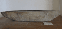 Astonishing Long River Rock Granite Bathroom Sink approx 102 cm x 44 cm x 15 cm ( LR.24.04.001 )