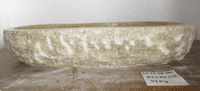 Astounding Jurassic Onyx Fossilised Bathroom Basin approx  80 cm x  40 cm  x  15 cm (LO.25.09.005)