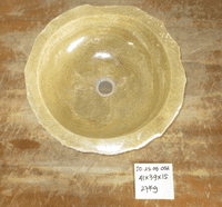 Beautiful Jurassic Onyx Fossilised Bathroom Basin approx  41 cm x  39 cm  x  15 cm (JO.25.09.002)