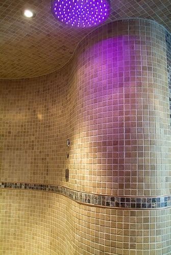 Beige Tumbled Marble Mosaic Tiles 3 cm x 3 cm @ £49.99 per m2