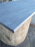 Black Quartz Anthracite Vitrified Porcelain BULLNOSE 900 x 450 x 20 mm