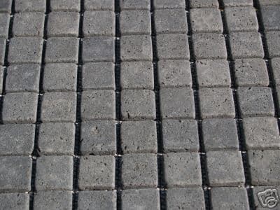 Brighton Black Basalt Mosaic Stone Wall Tiles 3 cm x 3 cm @ £39.99 per m2
