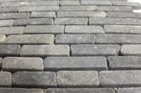 Brighton Black Natural Stone Mosaics Random Brick Style @ £49.99 per m2