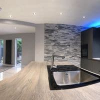 Carrara Grey & White Natural Marble Split Face Tiles for Feature Wallls & Hallways