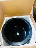 CLEARANCE/DAMAGED Freestanding Black Marble Cono 90 cm x 40 cm (Sink  No. 9)