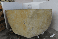 Colossal Freestanding  River Rock Circular Granite Bath (Unique Ref: BR.91) 274 cm x 96  cm x 57 cm