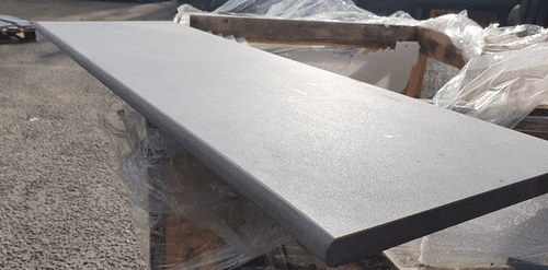 Concrete Street Grey Porcelain SINGLE Pool Coping / Bullnose / Step 900 x 300 x 20 mm