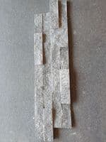 Crystal Grey & Black Sparkle Split Face Mosaic Tile ( sample )
