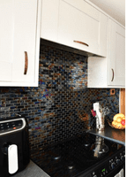 DIESEL GLASS MOSAICS BRICK INTERLOCK
