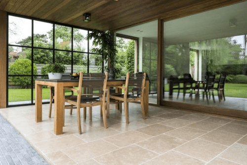 Dijon BRUSHED Limestone floor & wall tiles 900 mm x 600 mm x 15 mm @ £37.99 per m2
