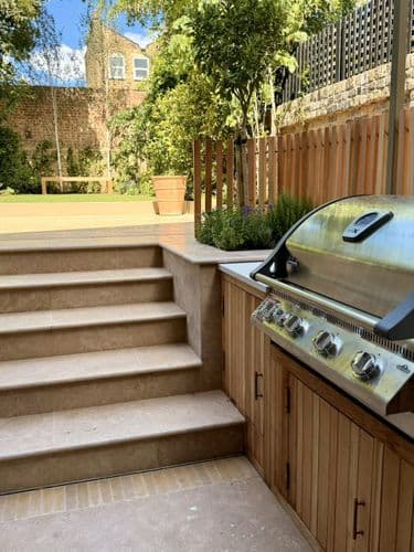 Dijon  Limestone BRUSHED  Double Bullnosed Limestone Pool Coping / Step 900 x 350  x 30 mm approx.