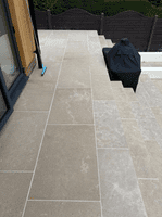 Dijon  Limestone BRUSHED paving slabs 900 mm  x  600 mm  x  30 mm @  £46.99 per m2