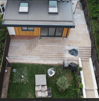 Dijon  Limestone BRUSHED paving slabs 900 mm  x  600 mm  x  30 mm @  £46.99 per m2