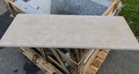 Dijon  Limestone TUMBLED SINGLE Bullnosed Limestone Pool Coping / Step 900 x 350  x 30mm