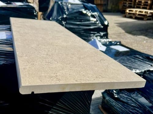 Dijon (Sinai Pearl) Porcelain  Single bullnose 900 x 300 x 20 mm @ £22.99 per piece