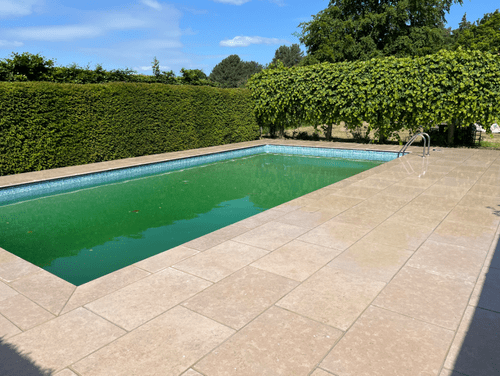 Dijon TUMBLED Limestone Calibrated patio slabs 900mm  x 600mm x  20mm @ £39.99 per m2