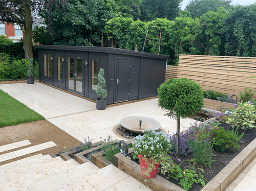 Egyptian Beige Limestone Sawn & Sandblasted 900mm x 600mm x 20mm Paving slabs @ £36.99 per m2