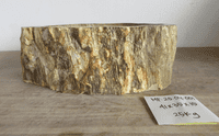 Elegant Petrified Wood Bathroom Wash Basin approx 41cm x  35cm x 15 cm (MF.25.04.001)