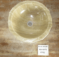 Entrancing Fossilised Jurassic Onyx Sink (JO.25.09.006) @ approx 40 x 40 x 15 cm