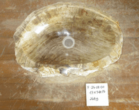 Exceptional Petrified Wood Sink approx 47 cm x  34 cm  x 15 cm (Sink F.25.08.011)