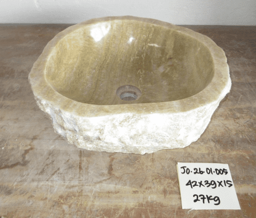 Fabulous Fossilised Jurassic Onyx Sink (JO.26.01.005) approx 42 x 39 x 15 cm