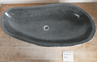 Gargantuan Long River Rock Granite Bathroom Sink approx 101 cm x 50 cm x 15 cm ( LR.25.02.017)