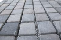 Genoa Grey Natural Stone 3 cm x 3 cm Mosaic Wall Tiles @ £49.99 per m2