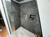 Glasgow Grey Marble Brick Bone Mosaic tiles @ £49.99 per m2