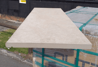 Golden Crema Marfil Porcelain Bullnose  approx 900 x 300 x 20 mm