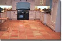 Handmade Terracotta Floor Tiles 200 mm x 200 mm x 20 mm @ £34.99 per m2