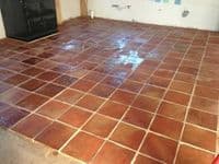 Handmade Terracotta Floor Tiles 200 mm x 200 mm x 20 mm @ £34.99 per m2